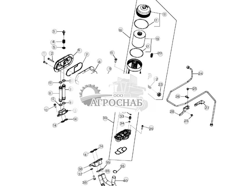 5920 Engine Oil Cooler and Oil Filter - ST356607 66.jpg